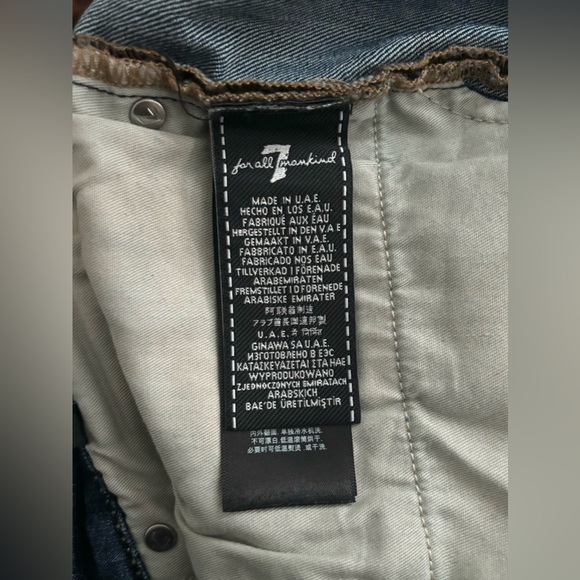 7 For All Mankind “Slimmy” Men’s Jeans, Size 29 - Picture 7 of 9
